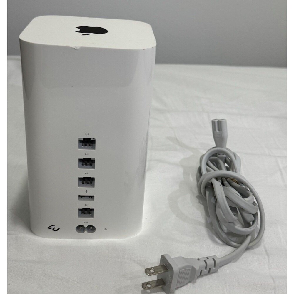 Apple AirPort Extreme Router Base A1521 6th Gen Dual Band Wi-Fi w/Power Cord